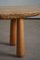 Tavolo vintage in pino con gambe a clava, anni '50, Immagine 15