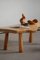 Vintage Table in Pine with Club Legs, 1950s 9