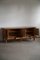 Mid-Century Danish Brutalist Low Sideboard in Oak, 1950s 5