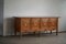 Mid-Century Danish Brutalist Low Sideboard in Oak, 1950s 14