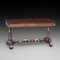 Antique Library Table in Rosewood, 1800s, Image 2