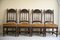 Victorian Dining Chairs in Oak, Set of 4 1