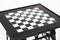 Mesa de ajedrez modernista de hierro forjado, década de 1900, Imagen 7