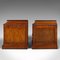 Antique English William IV Nightstands, Set of 2 6