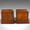 Antique English William IV Nightstands, Set of 2 4