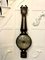 Large Antique George III Brass Inlaid Mahogany Banjo Barometer by A Abraham, Liverpool, 1830s, Image 2