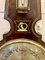 Large Antique George III Brass Inlaid Mahogany Banjo Barometer by A Abraham, Liverpool, 1830s 5