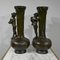 Late 19th Century Enfants Musiciens Vases in the style of A. Moreau, Set of 2 7