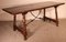 17th Century Spanish Dining Table in Oak and Chestnut, Image 4