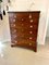 Antique George III Quality Mahogany Tall Chest of 7 Drawers, 1800s 1