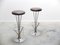 Modern Danish Bar Stools by Piet Hein for Fritz Hansen, 1984, Set of 2 2