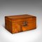 Antique Scottish Victorian Sycamore Keepsake Box, 1880s 1