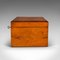 Antique Scottish Victorian Sycamore Keepsake Box, 1880s 5