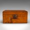 Antique Scottish Victorian Sycamore Keepsake Box, 1880s 3