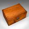 Antique Scottish Victorian Sycamore Keepsake Box, 1880s 7