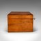 Antique Scottish Victorian Sycamore Keepsake Box, 1880s 4