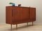 Credenza alta vintage in teak, Danimarca, anni '60, Immagine 6