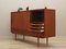 Credenza alta vintage in teak, Danimarca, anni '60, Immagine 5