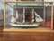 Vintage Danish Wooden Model Danmark Ship 15