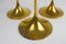 Vintage Danish Brass Candleholders by Torben Ørskov 1960s, Set of 6 10