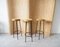 Mid-Century Bar Stools, 1950s, Set of 3 6