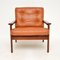 Danish Leather Capella Armchair by Illum Wikkelso, 1960s 2