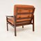 Danish Leather Capella Armchair by Illum Wikkelso, 1960s, Image 5