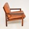 Danish Leather Capella Armchair by Illum Wikkelso, 1960s, Image 4