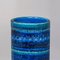 Blue Rimini Collection Vase by Aldo Londi for Bitossi, 1960s 5