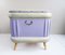 Laundry Chest in Purple, 1950s 4