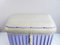 Laundry Chest in Purple, 1950s 3