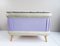 Laundry Chest in Purple, 1950s 6