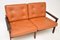 Danish Leather Capella Sofa by Illum Wikkelso, 1960s 10