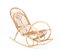 Rocking Chair pour Enfant Mid-Century en Bambou et Rotin, 1970s 1