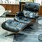 Lounge Chair with Ottoman by Charles & Ray Eames, 1956, Set of 3 7