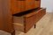 Mid-Century Teak Shelf with Pull-Out Top, 1970s, Image 18