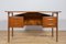 Mid-Century Danish Teak Desk by Gunnar Nielsen Tibergaard for Tibergaard, 1960s 1