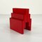 Porte-Revues Rouge par Giotto Stoppino pour Kartell, 1970s 2