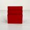 Red Magazine Rack by Giotto Stoppino for Kartell, 1970s 5