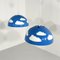 Blaue Fun Cloud Hängelampe von Henrik Preutz für Ikea, 1990er 6