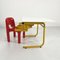 Yellow Drafting Table/Desk by Joe Colombo for Bieffeplast, 1970s, Image 8