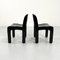 Schwarzer Modell 4868/69 Universale Stuhl von Joe Colombo für Kartell 3