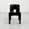 Black Model 4868/69 Universale Chair by Joe Colombo for Kartell 6
