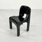 Schwarzer Modell 4868/69 Universale Stuhl von Joe Colombo für Kartell 2