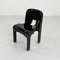 Black Model 4869 Universale Chair by Joe Colombo for Kartell, 1970s 2