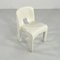 White Model 4867 Universale Chair by Joe Colombo for Kartell, 1970s, Image 2