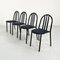 Fabric N. 222 Chairs by Robert Mallet-Stevens for Pallucco, 1980s, Set of 4 4