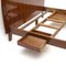 Wooden Bed with Storage Drawers, 1950s 5