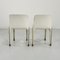 White Selene Chairs by Vico Magistretti for Artemide, 1970s, Set of 4, Image 3