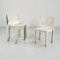 Weiße Selene Stühle von Vico Magistretti für Artemide, 1970er, 4er Set 7